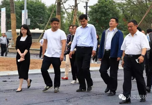 張永祥書記等領(lǐng)導(dǎo)到國家文史公園參觀、考察